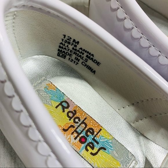 Girls patent floral ballet flat shoes - Picture 2 of 4